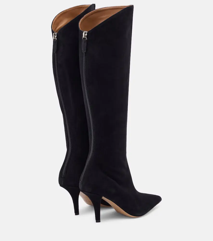 Paris Texas Jessica 75 suede knee-high boots | Thumbnail 3
