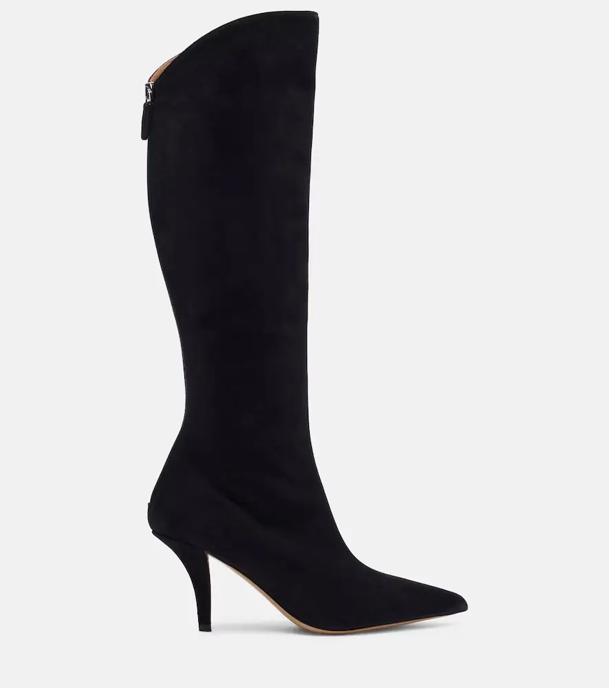 Paris Texas Jessica 75 suede knee-high boots | Thumbnail 4