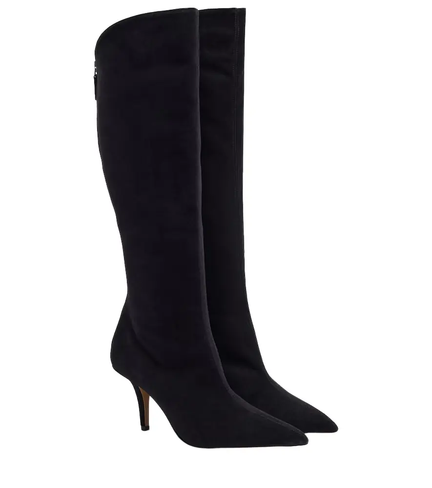 Paris Texas Jessica 75 suede knee-high boots