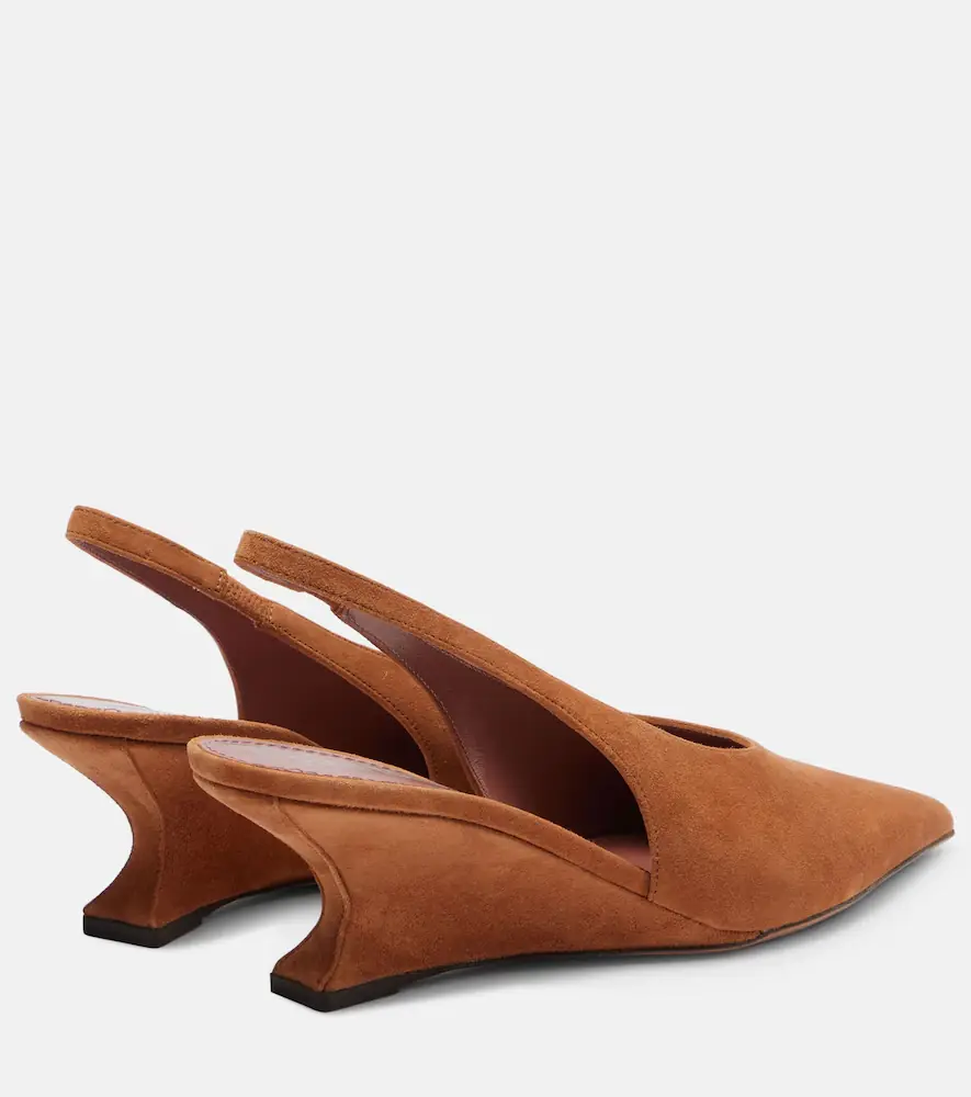 Paris Texas Nina 50 suede wedges | Thumbnail 2