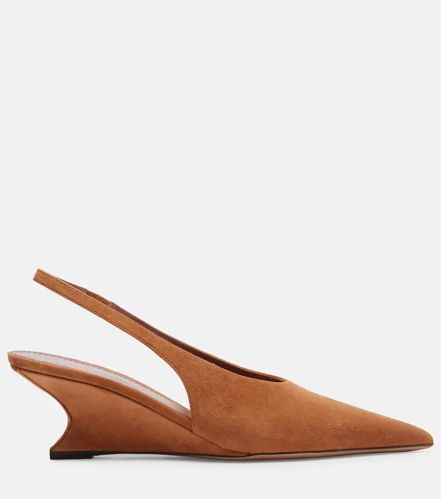 Paris Texas Nina 50 suede wedges | Thumbnail 4