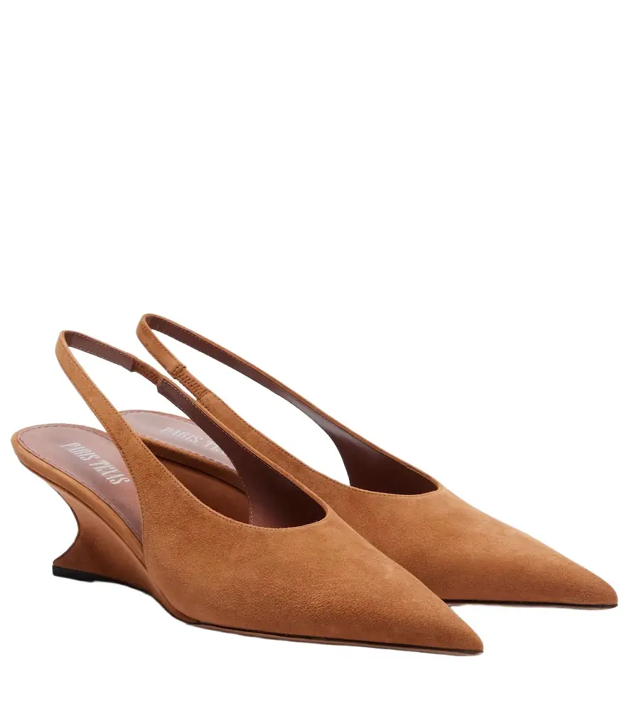 Paris Texas Nina 50 suede wedges