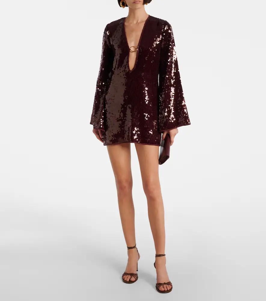 Oséree Oséree Marylin sequined kaftan | Thumbnail 3