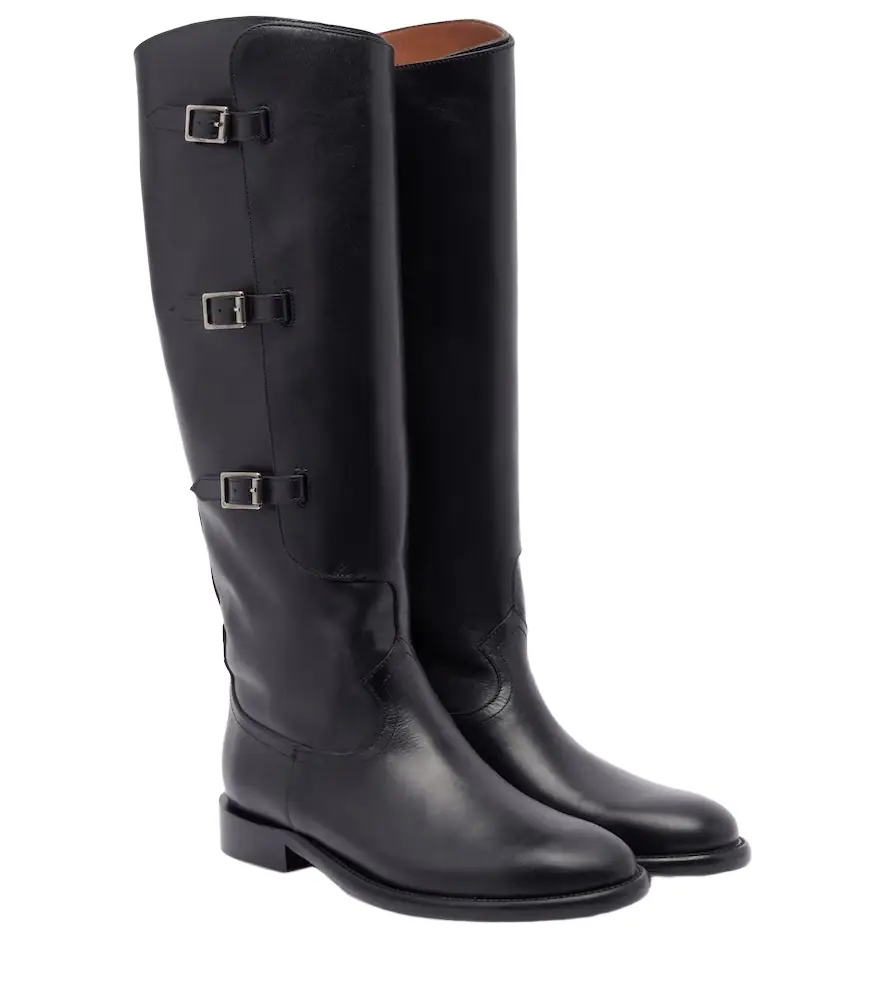 Paris Texas Montana leather knee-high boots