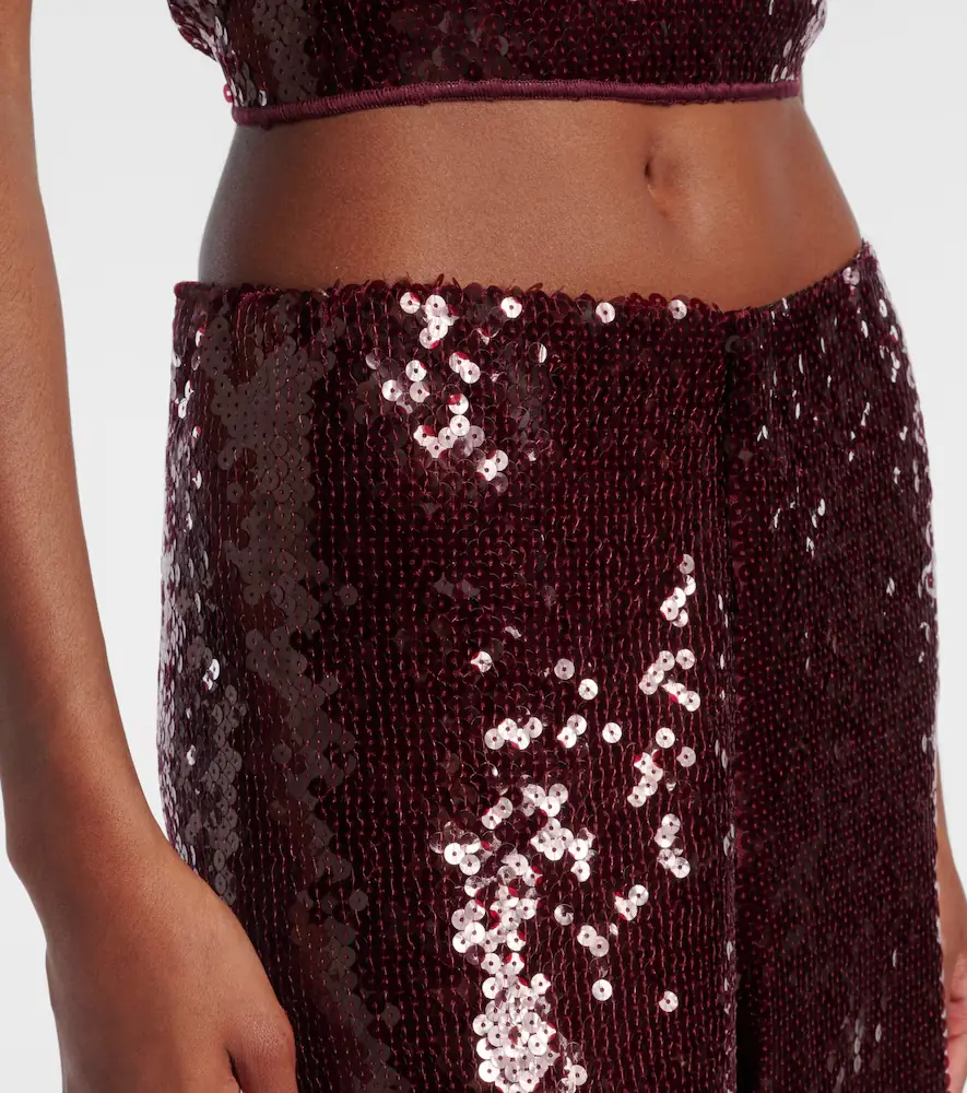 Oséree Oséree Marylin sequined wide-leg pants | Thumbnail 3 Oséree Oséree Marylin sequined wide-leg pants | Thumbnail 3