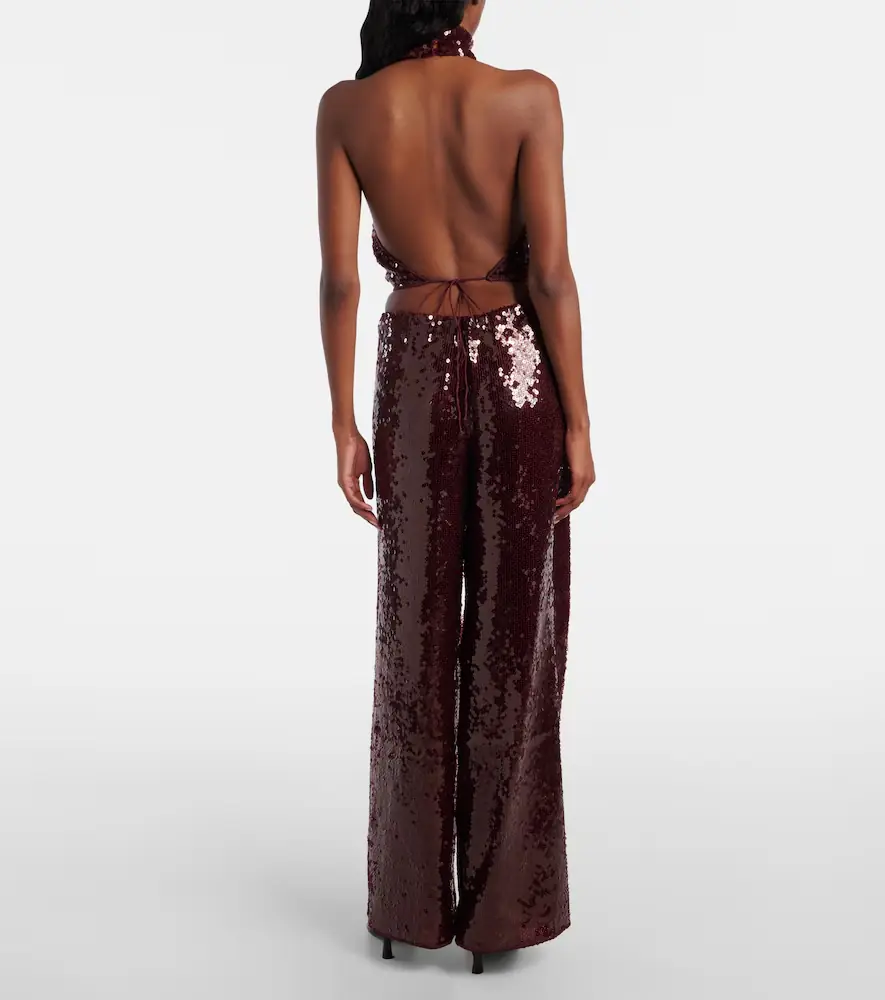 Oséree Oséree Marylin sequined wide-leg pants | Thumbnail 5 Oséree Oséree Marylin sequined wide-leg pants | Thumbnail 5
