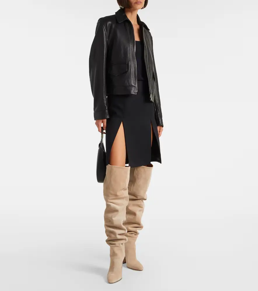 Paris Texas Lavinia 100 suede over-the-knee boots | Thumbnail 5