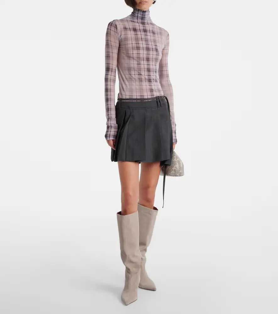 Paris Texas Nina 50 suede knee-high boots | Thumbnail 5 Paris Texas Nina 50 suede knee-high boots | Thumbnail 5