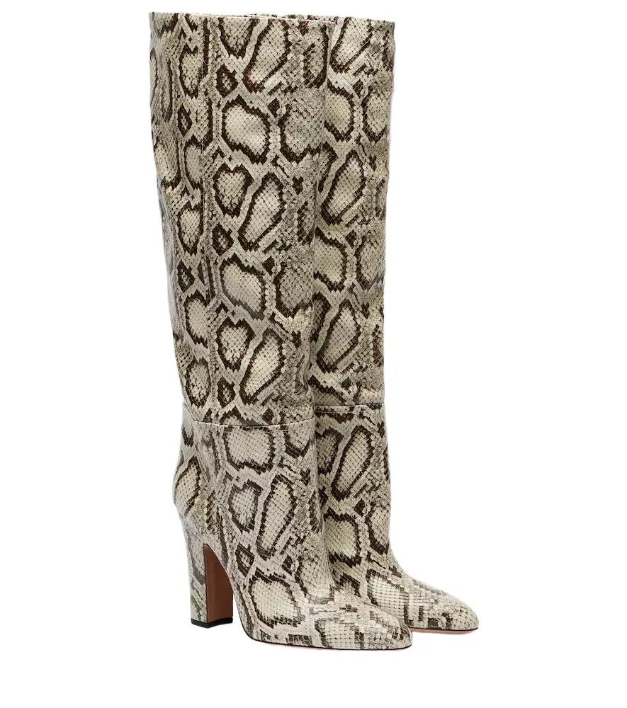 Paris Texas Lavinia 100 leather knee-high boots
