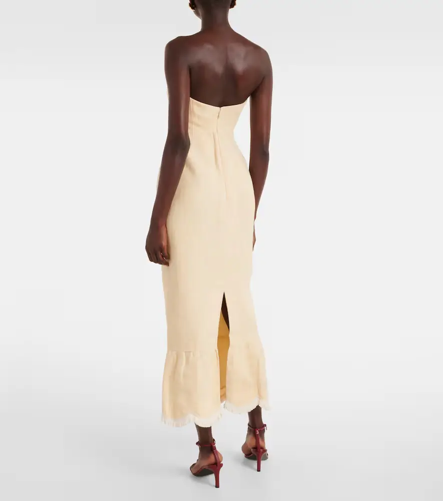 Posse Essie linen maxi dress | Thumbnail 3