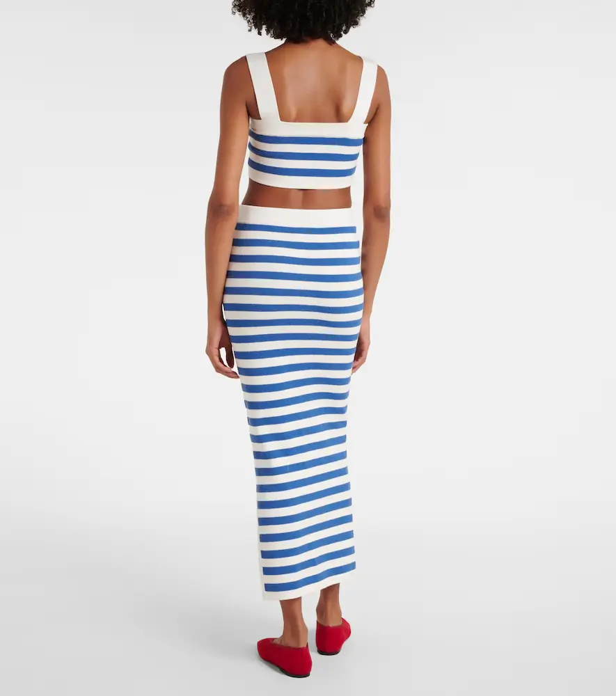 Posse Ari striped crop top | Thumbnail 2