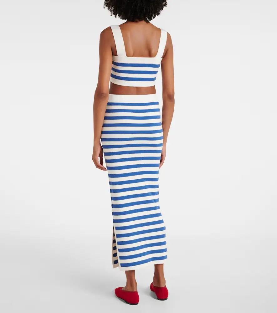 Posse Ari striped pencil skirt | Thumbnail 2
