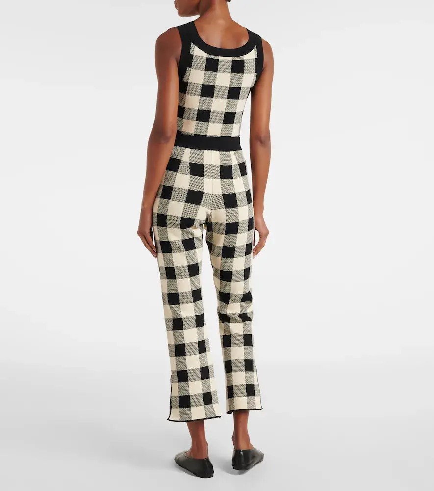 Posse Pippa checked flared pants | Thumbnail 3 Posse Pippa checked flared pants | Thumbnail 3