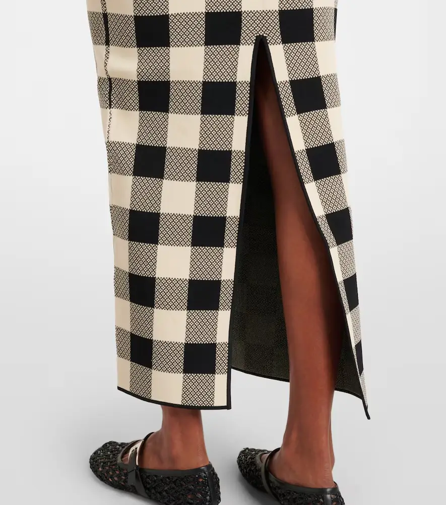 Posse Pippa checked maxi skirt | Thumbnail 2 Posse Pippa checked maxi skirt | Thumbnail 2