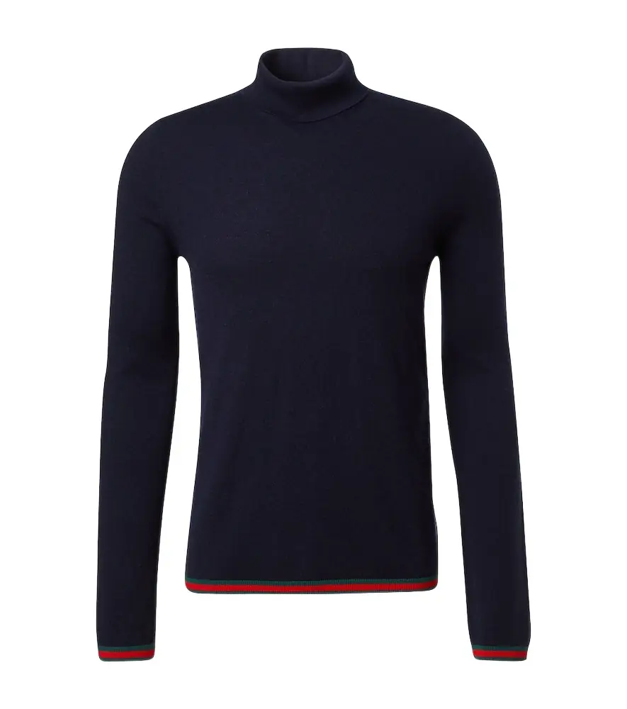 Gucci Webstripe cashmere turtleneck sweater | Image 1 Gucci Webstripe cashmere turtleneck sweater | Image 1
