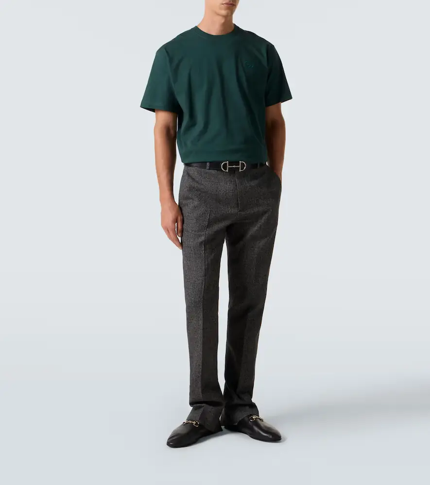 Gucci Double G cotton jersey T-shirt | Thumbnail 3