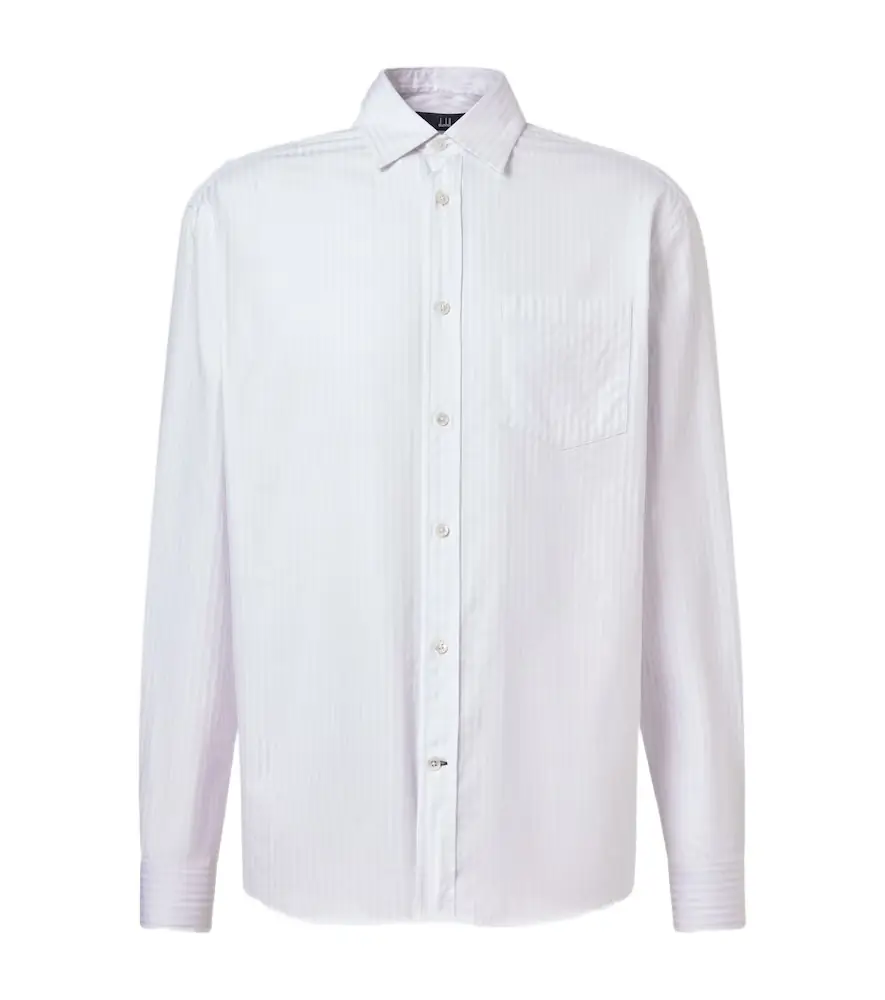 dunhill Striped cotton Oxford shirt | Image 1 dunhill Striped cotton Oxford shirt | Image 1