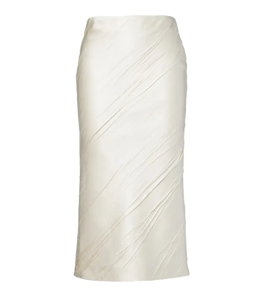 Sportmax Ruta pleated satin pencil skirt | Image 1 Sportmax Ruta pleated satin pencil skirt | Image 1