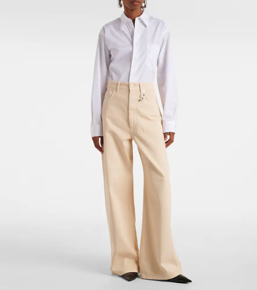 Sportmax Siamese high-rise wide-leg jeans | Thumbnail 3 Sportmax Siamese high-rise wide-leg jeans | Thumbnail 3