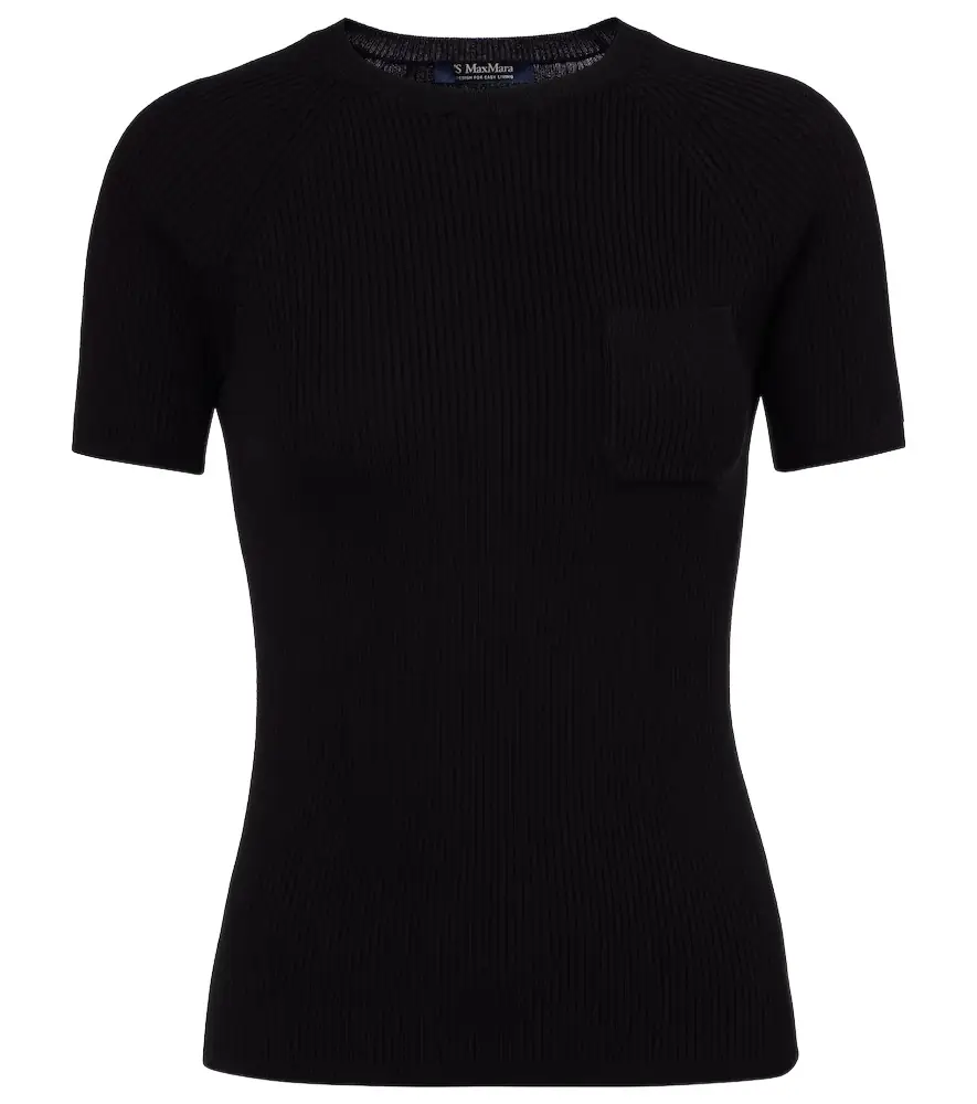 'S Max Mara 'S Max Mara Berlino ribbed-knit cotton top | Image 1 'S Max Mara 'S Max Mara Berlino ribbed-knit cotton top | Image 1