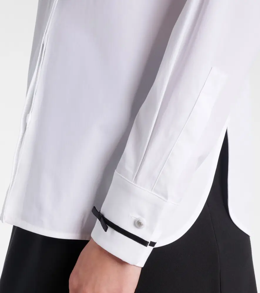 Max Mara Otranto cotton-blend poplin shirt | Thumbnail 4 Max Mara Otranto cotton-blend poplin shirt | Thumbnail 4