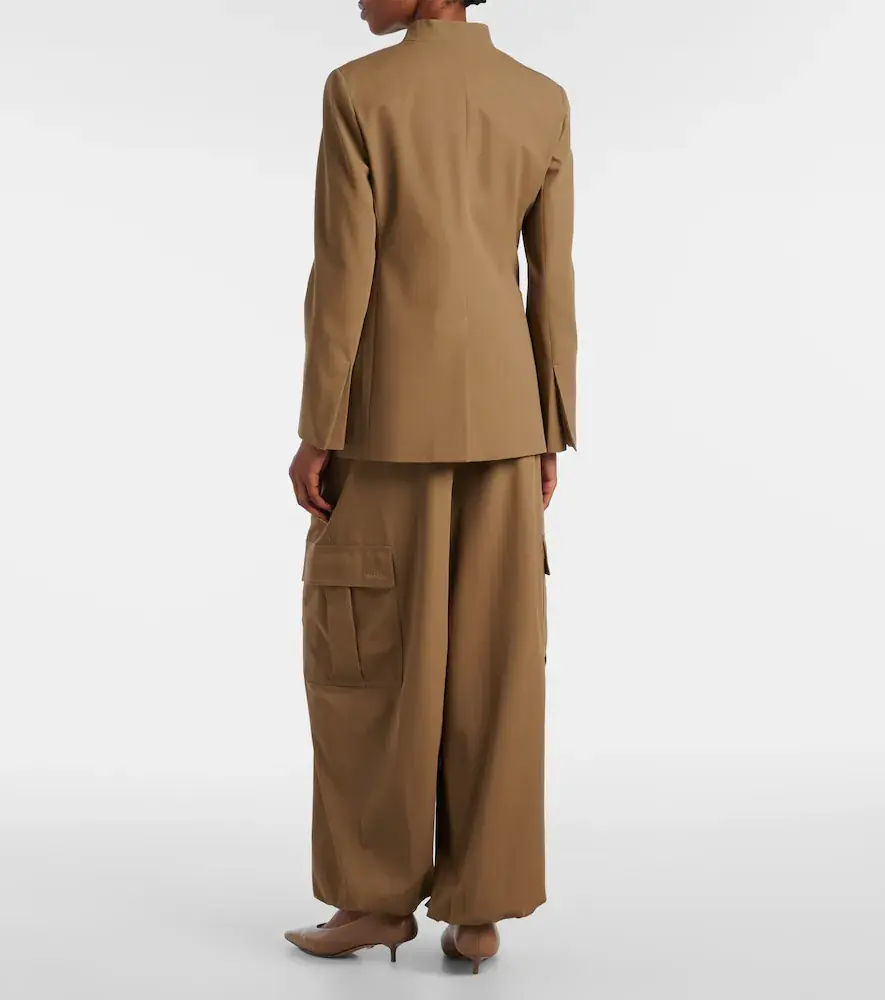 Max Mara Segnale cotton twill blazer | Thumbnail 6
