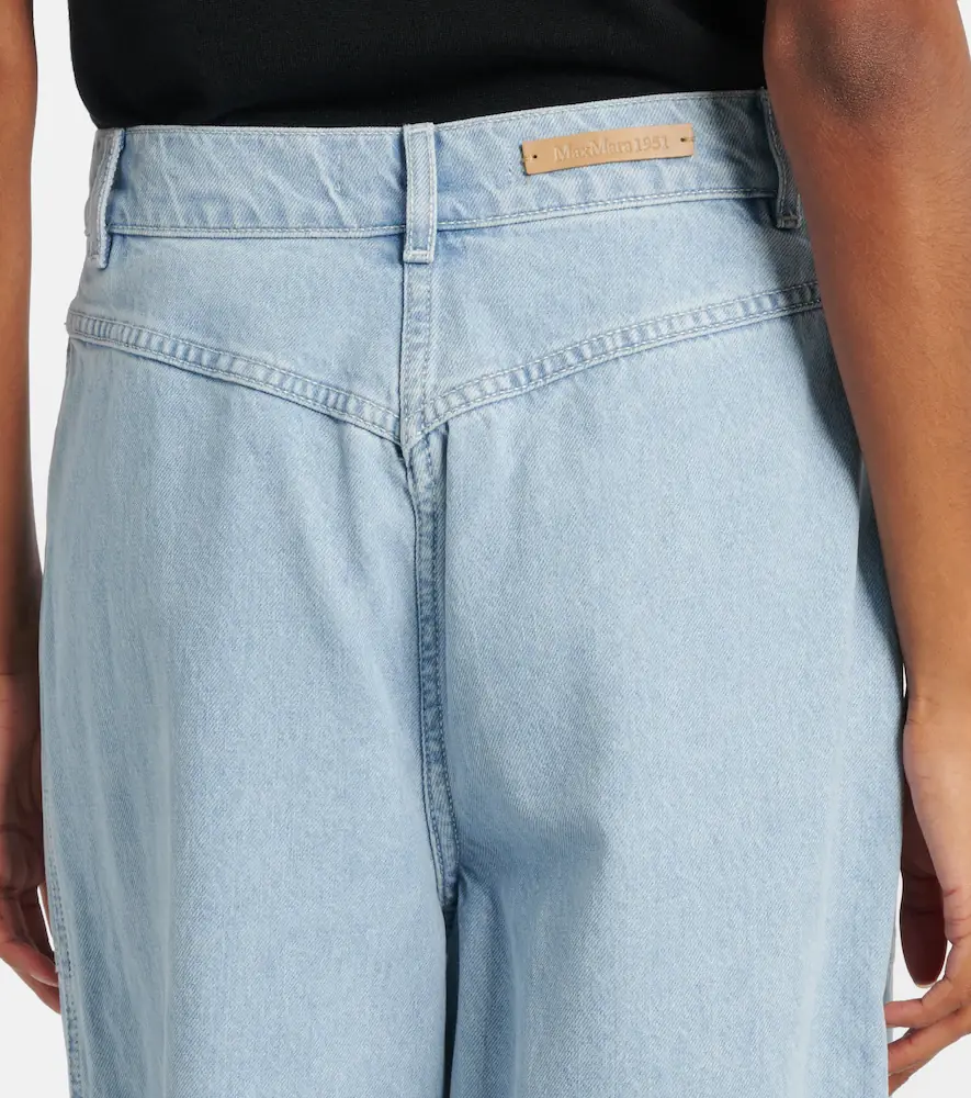 Max Mara Pugnale high-rise wide-leg jeans | Thumbnail 4 Max Mara Pugnale high-rise wide-leg jeans | Thumbnail 4