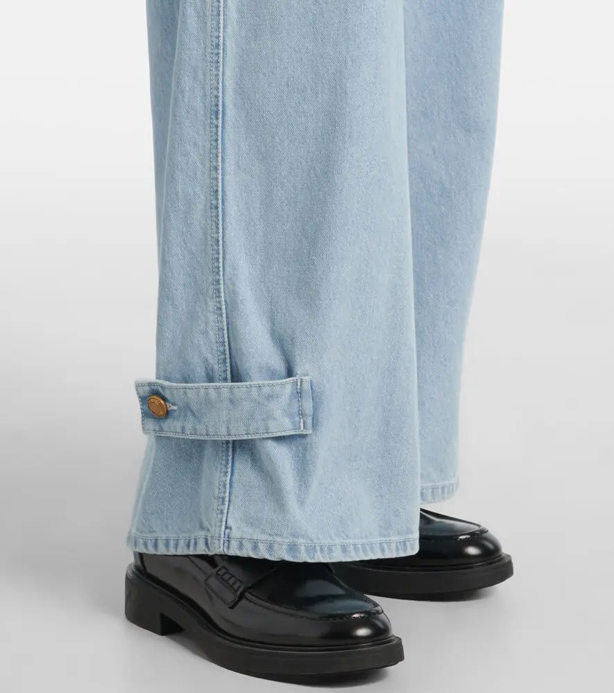 Max Mara Pugnale high-rise wide-leg jeans | Thumbnail 6 Max Mara Pugnale high-rise wide-leg jeans | Thumbnail 6