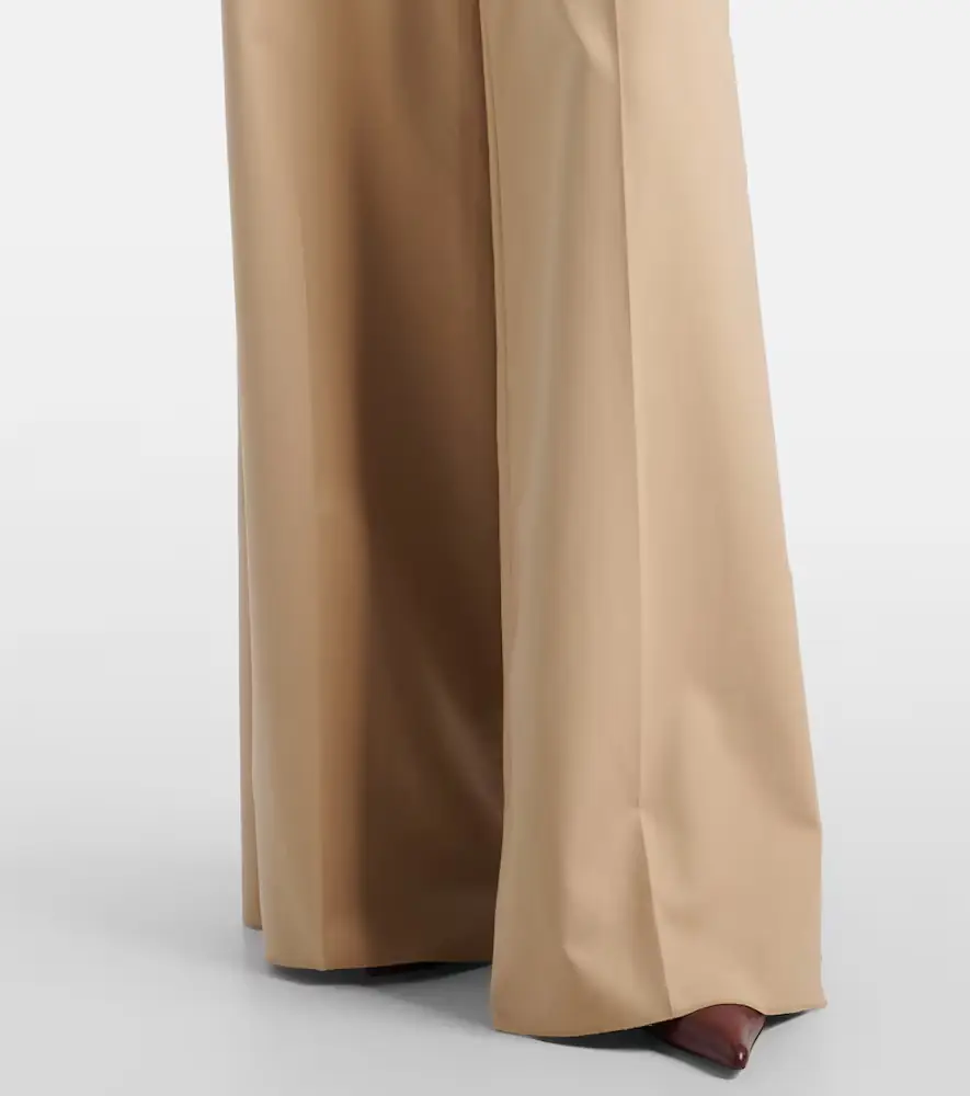 Max Mara Cotton-blend wide-leg pants | Thumbnail 4 Max Mara Cotton-blend wide-leg pants | Thumbnail 4