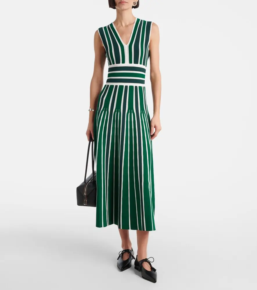 Max Mara Tallone striped maxi dress | Thumbnail 2 Max Mara Tallone striped maxi dress | Thumbnail 2
