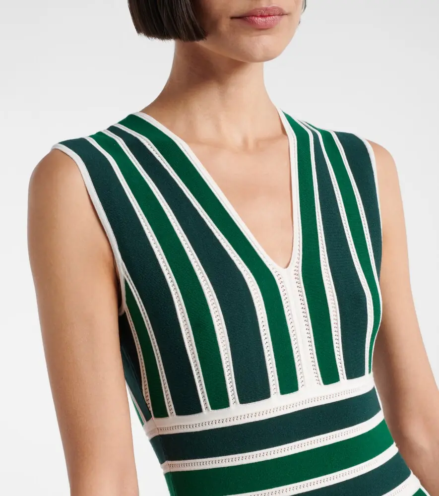 Max Mara Tallone striped maxi dress | Thumbnail 4 Max Mara Tallone striped maxi dress | Thumbnail 4