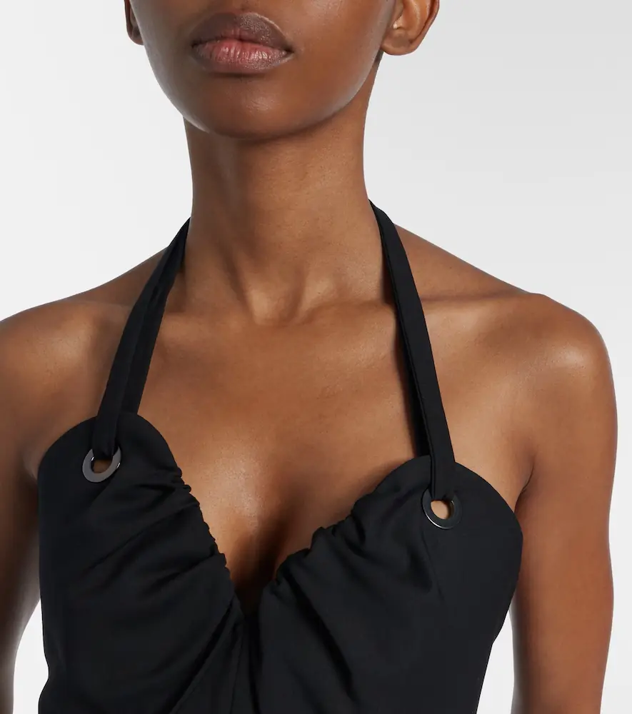 Max Mara Asymmetric virgin wool jumpsuit | Thumbnail 4 Max Mara Asymmetric virgin wool jumpsuit | Thumbnail 4
