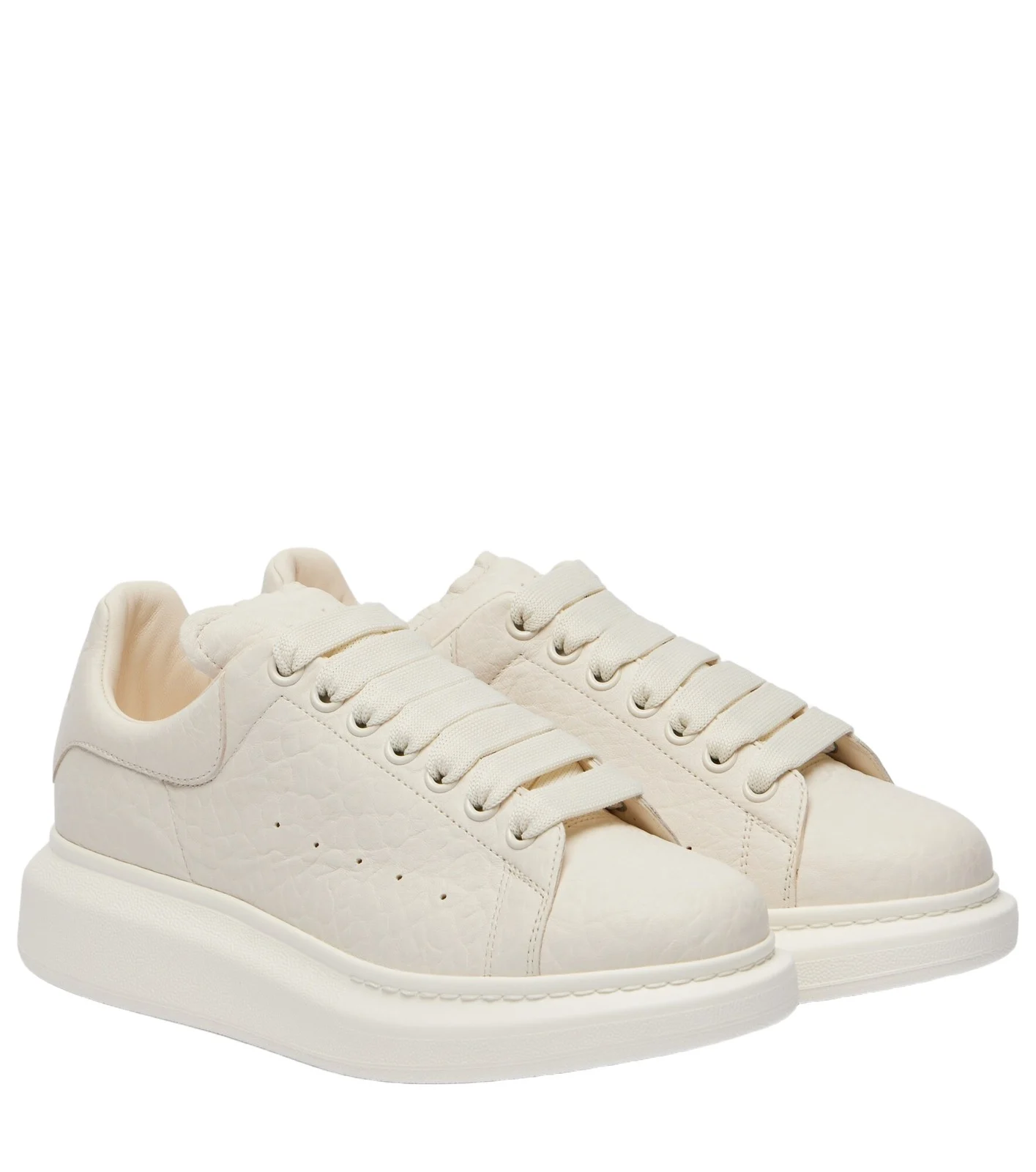 Oversized leather sneakers Oversized leather sneakers