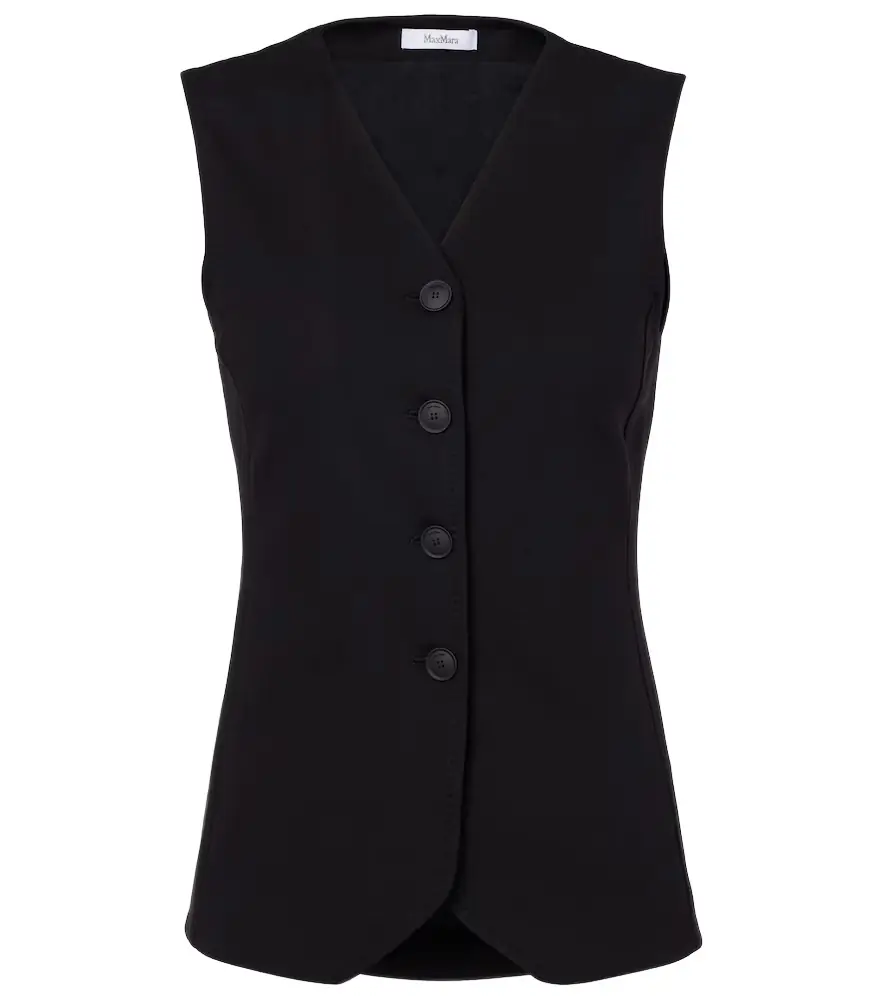 Max Mara Fornovo jersey vest | Image 1 Max Mara Fornovo jersey vest | Image 1