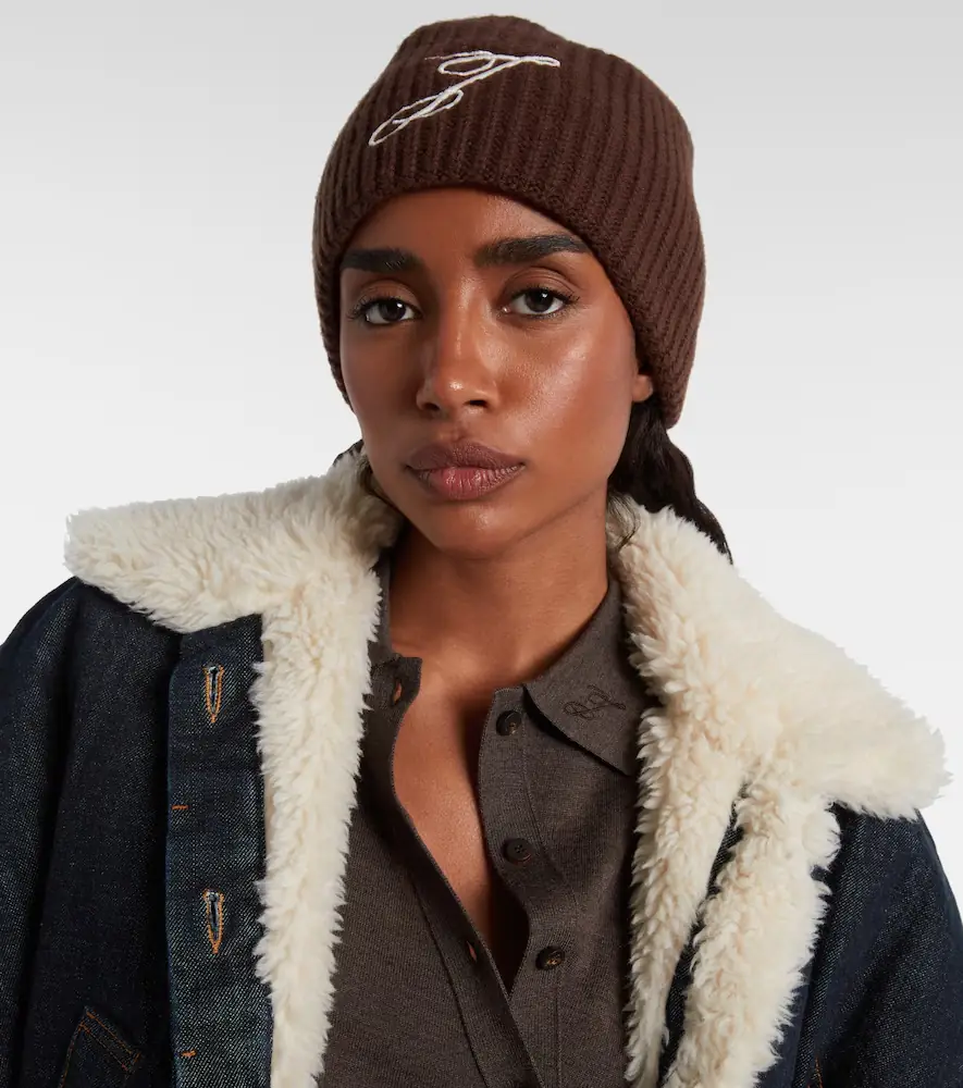 Jacquemus Espiral logo wool beanie | Thumbnail 4