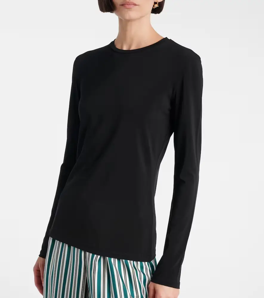 Max Mara Ortensia jersey top | Thumbnail 3