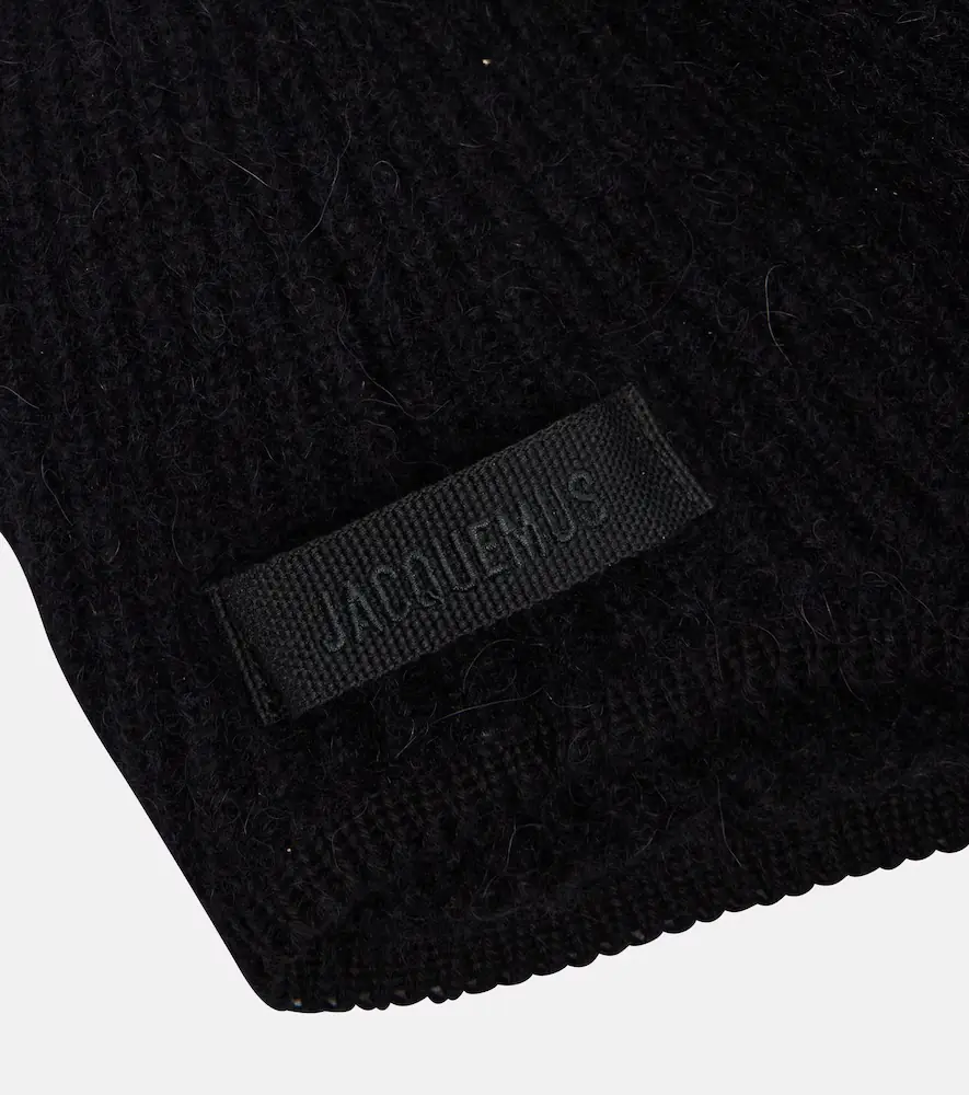 Jacquemus Gros Grain alpaca-blend hood | Thumbnail 3