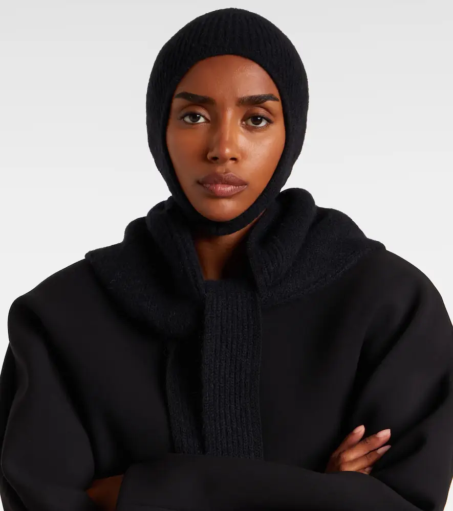 Jacquemus Gros Grain alpaca-blend hood | Thumbnail 4
