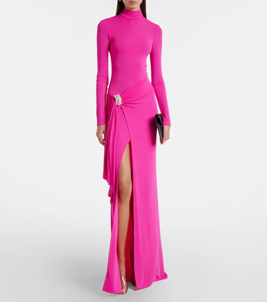 David Koma Embellished draped gown | Thumbnail 4 David Koma Embellished draped gown | Thumbnail 4