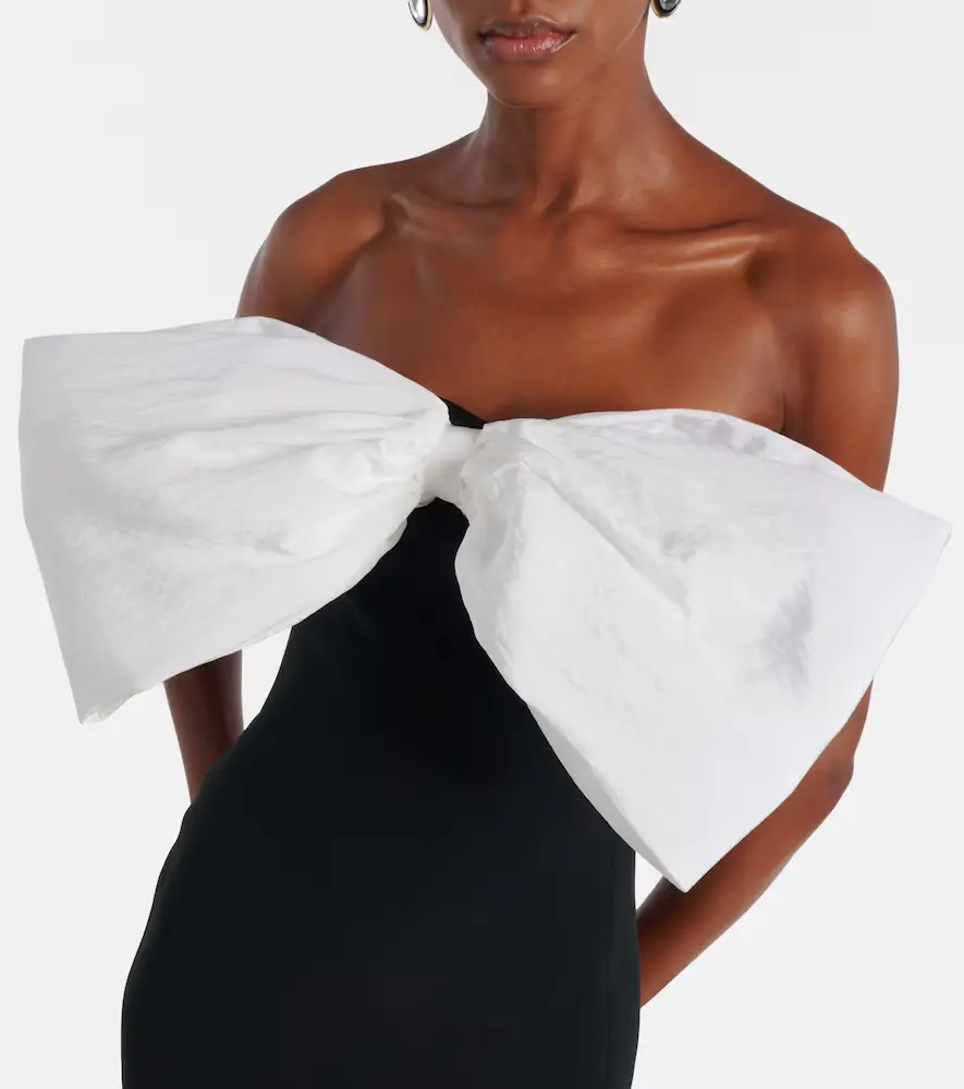David Koma Bow-detail gown | Thumbnail 4