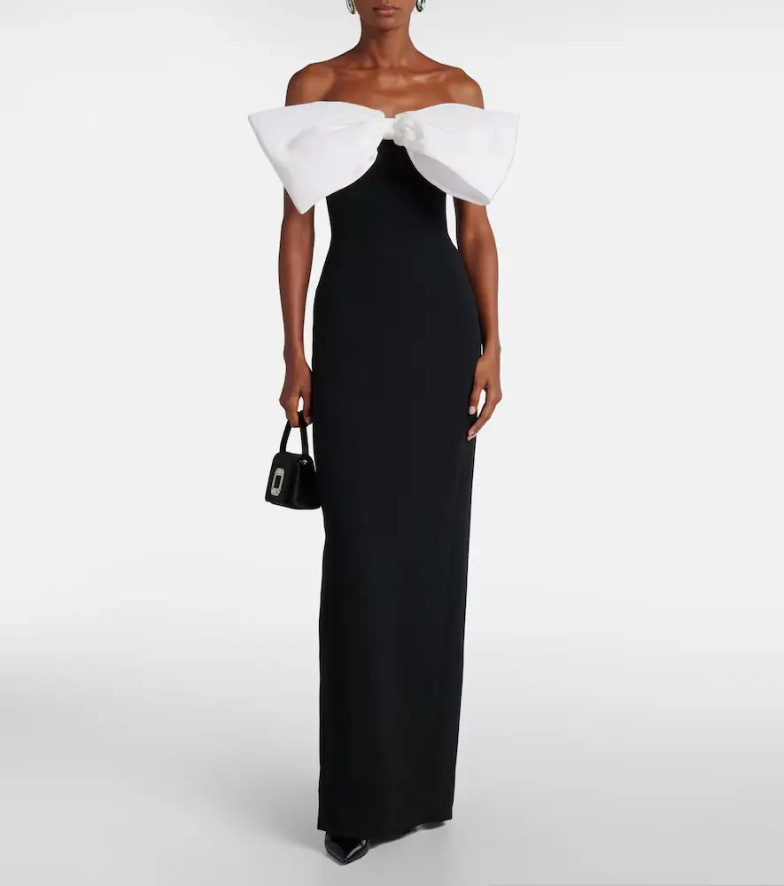 David Koma Bow-detail gown | Thumbnail 5