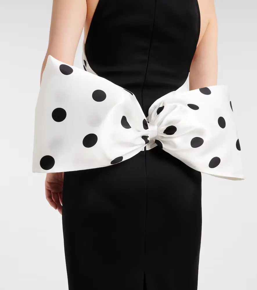 David Koma Polka-dot halterneck gown | Thumbnail 2