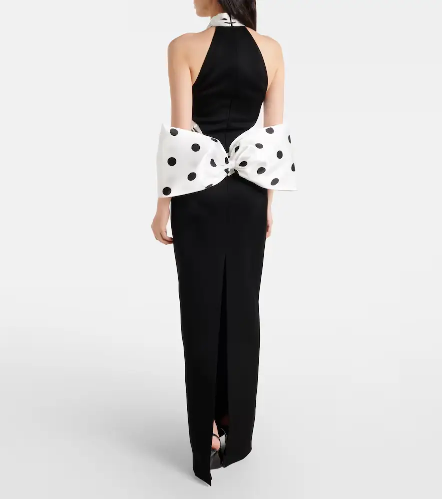 David Koma Polka-dot halterneck gown | Thumbnail 6