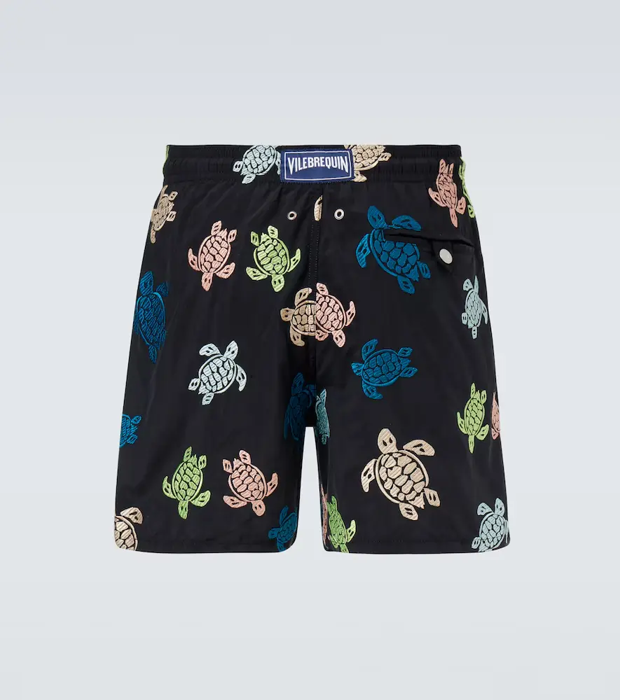 Vilebrequin Mistral embroidered swim trunks | Thumbnail 2 Vilebrequin Mistral embroidered swim trunks | Thumbnail 2