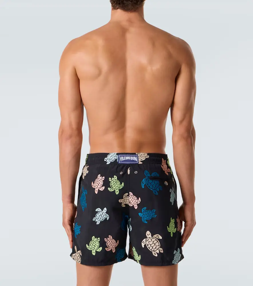 Vilebrequin Mistral embroidered swim trunks | Thumbnail 3 Vilebrequin Mistral embroidered swim trunks | Thumbnail 3