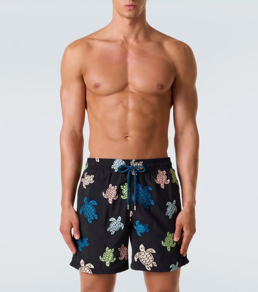 Vilebrequin Mistral embroidered swim trunks | Thumbnail 4 Vilebrequin Mistral embroidered swim trunks | Thumbnail 4