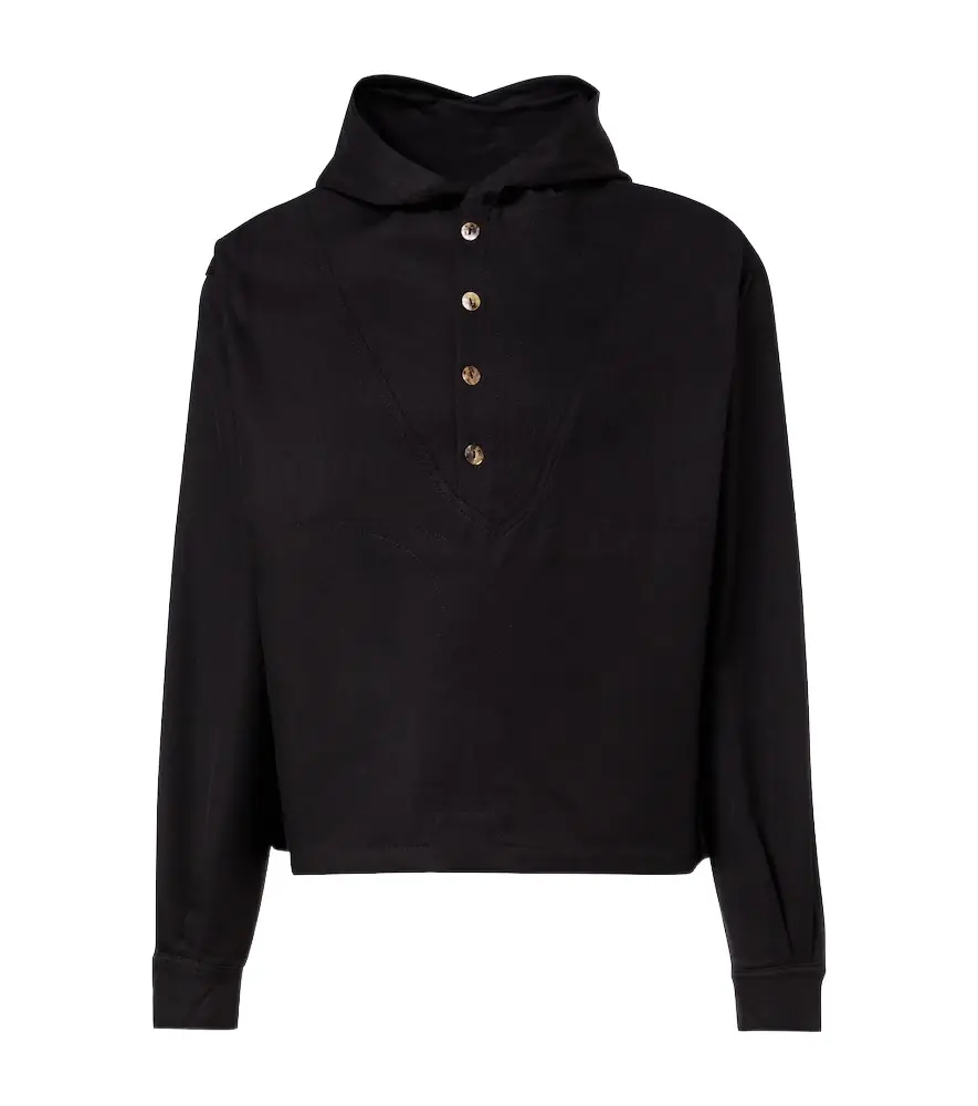Kiko Kostadinov Slatina embroidered hoodie | Image 1 Kiko Kostadinov Slatina embroidered hoodie | Image 1
