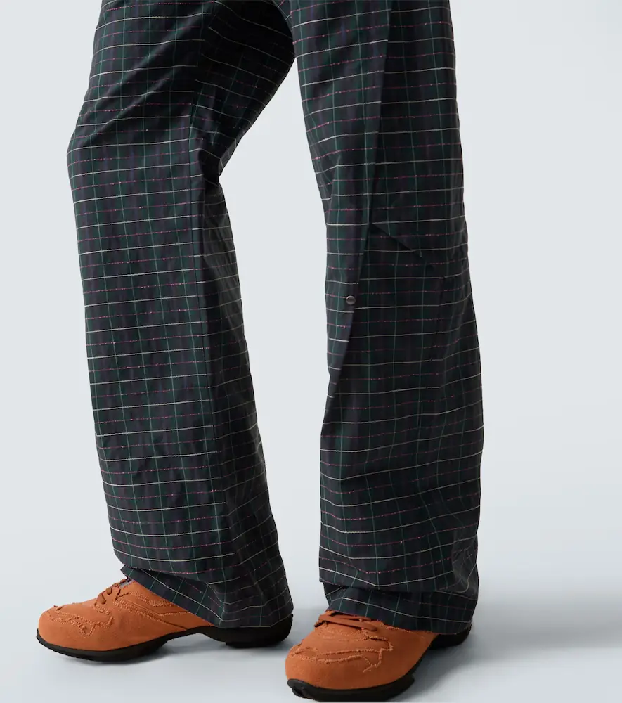 Kiko Kostadinov Kraner checked cotton-blend wide-leg pants | Thumbnail 6 Kiko Kostadinov Kraner checked cotton-blend wide-leg pants | Thumbnail 6