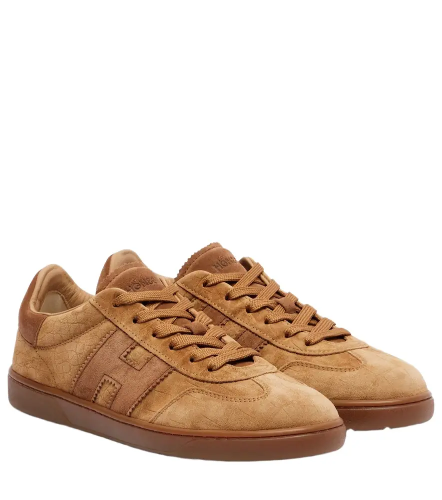 Hogan Cool croc-effect suede sneakers | Image 1 Hogan Cool croc-effect suede sneakers | Image 1
