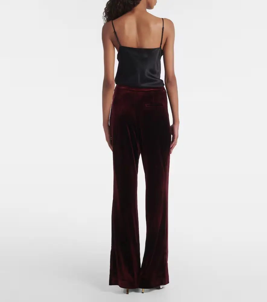 Roland Mouret Velvet wide-leg pants | Thumbnail 5 Roland Mouret Velvet wide-leg pants | Thumbnail 5